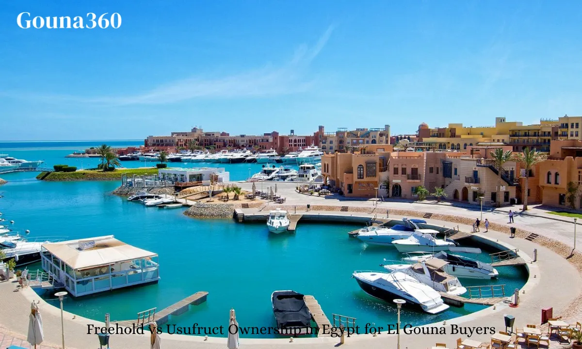 Freehold vs Usufruct Ownership in Egypt for El Gouna Buyers
