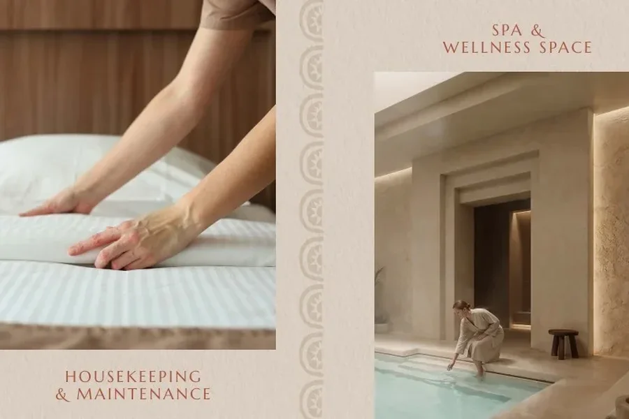 NUBA El Gouna spa and hospitality services for serviced apartments