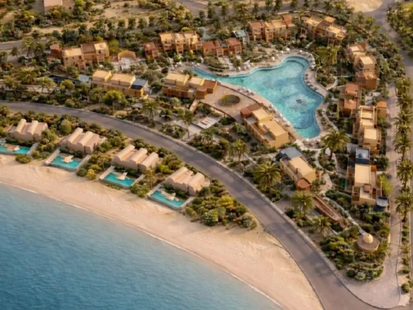 NUBA El Gouna serviced apartments master plan community layout
