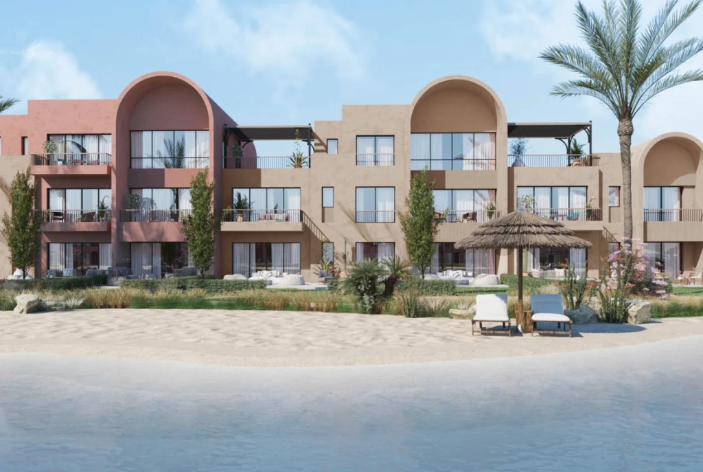 Lagoon-view apartments at Kamaran El Gouna offering peaceful coastal living