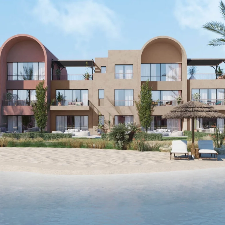 Lagoon-view apartments at Kamaran El Gouna offering peaceful coastal living