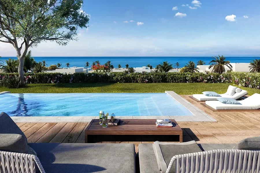 Luxury beachfront villa with private pool overlooking Red Sea El Gouna