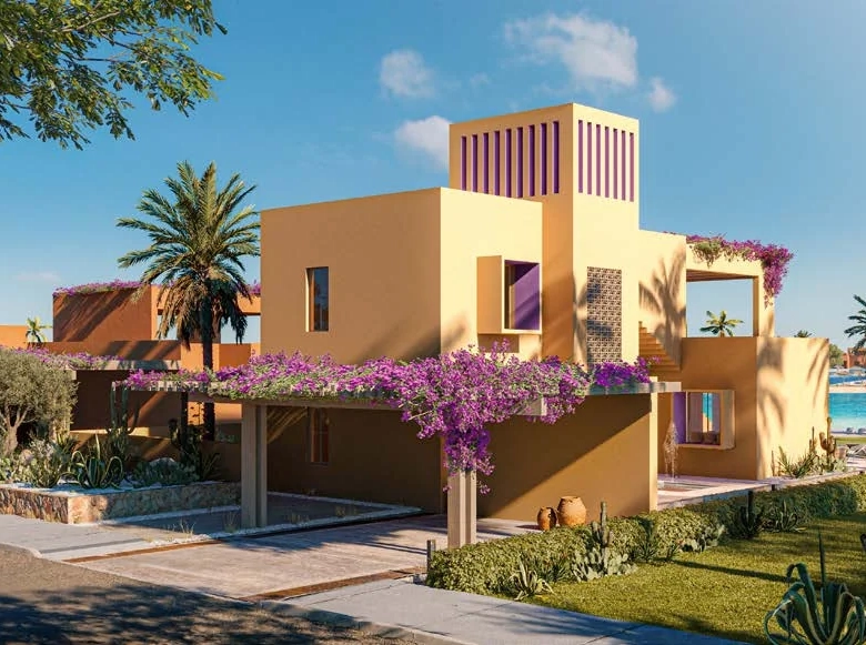 Luxury villa with private garden at North Bay El Gouna offering serene coastal living