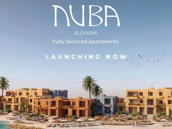 NUBA El Gouna fully serviced apartments launching now in Egypt’s premier coastal town