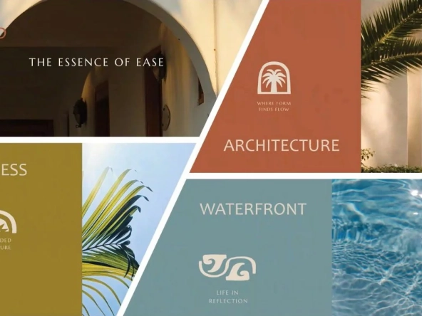 Wellness-focused waterfront living at NUBA El Gouna with serene architecture and natural design