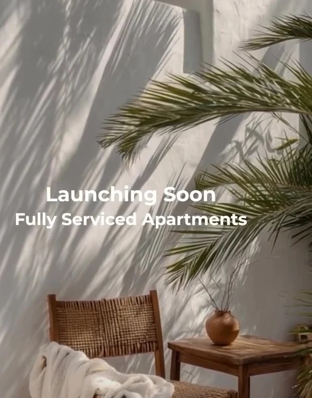 Elegant interior lifestyle at NUBA El Gouna showcasing calm luxury serviced living