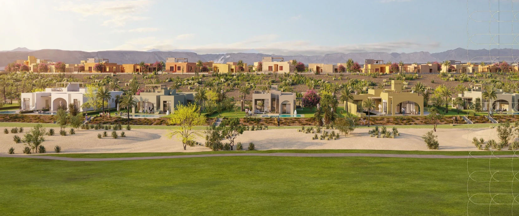 Upscale social lifestyle at The Nines El Gouna reflecting modern luxury coastal living