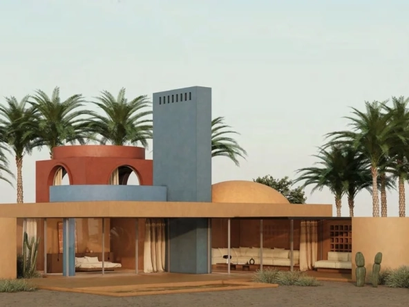 Beachfront villa at Tuban El Gouna offering luxury coastal living and direct water access