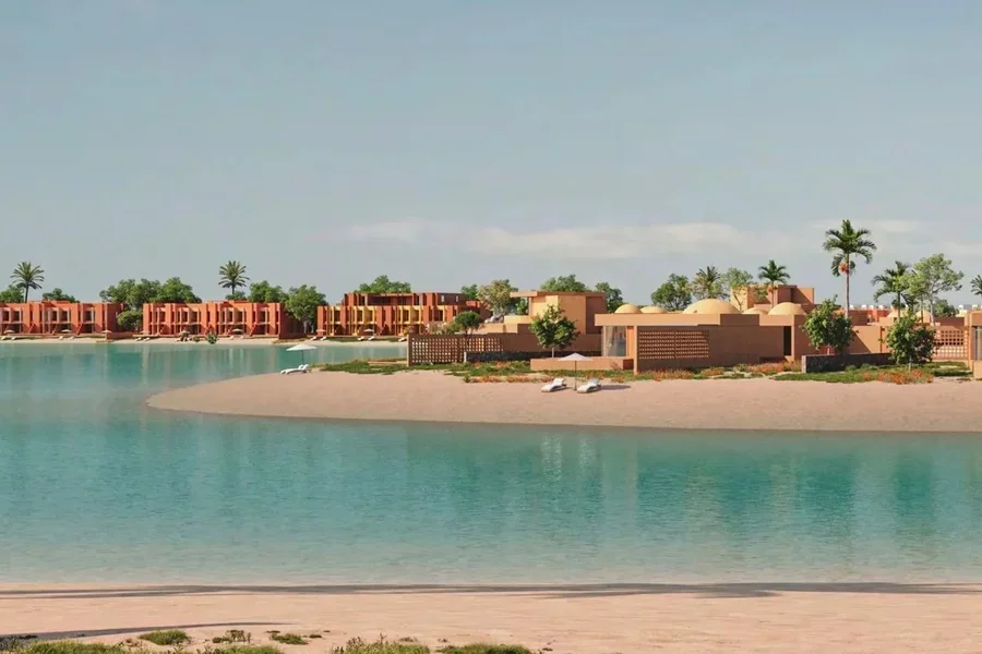 Tuban El Gouna lagoon community with waterfront residences