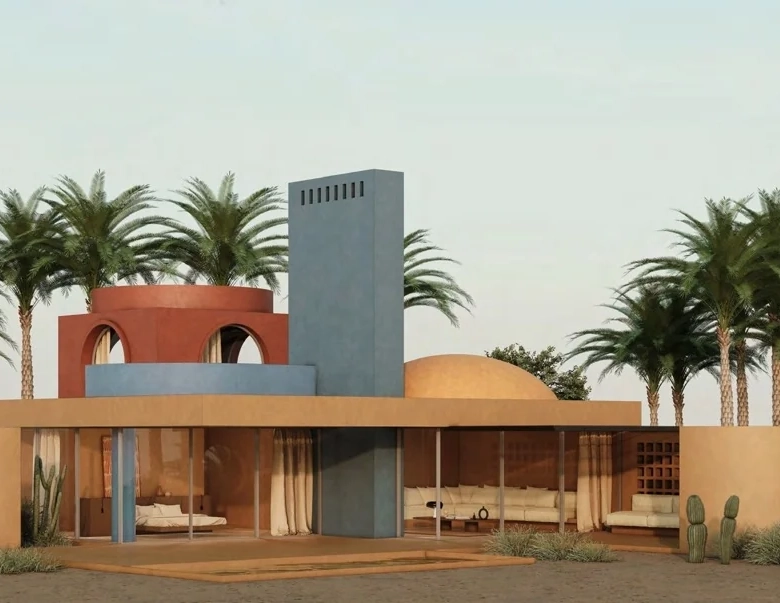 Tuban El Gouna Beachfront Villa Architecture