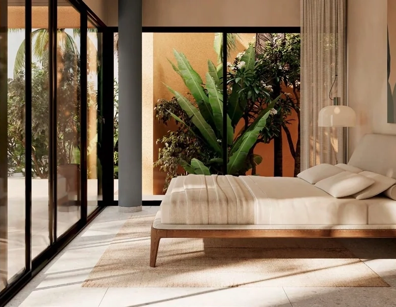 Tuban El Gouna Bedroom Garden View