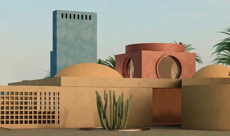 Tuban El Gouna Nubian Architecture Detail