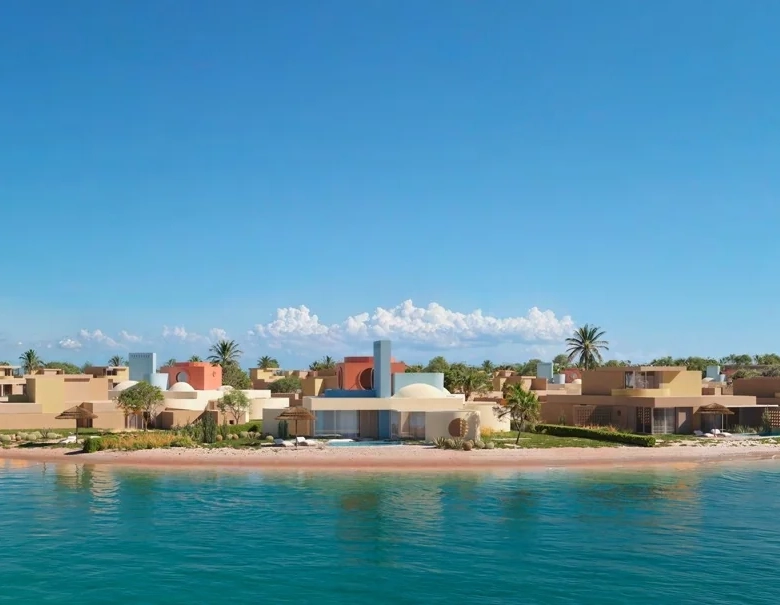 Tuban El Gouna Waterfront Community Panorama